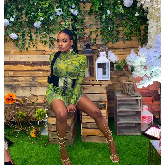 ❤️ TRENDY LONG SLEEVE PARTY DRESS - Picture 6 of 7